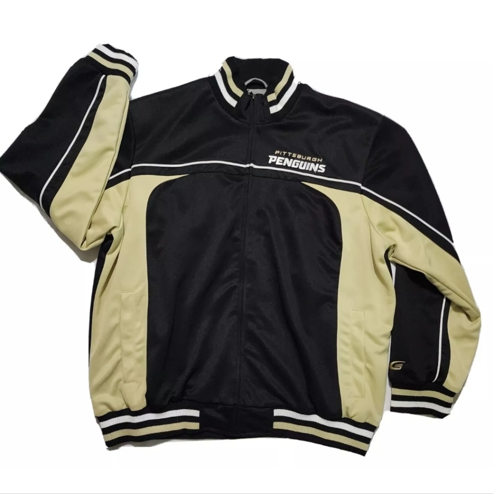 Pittsburgh Penguins NHL Hockey Jacket 2XL G III Sports Excellent Silky Warm